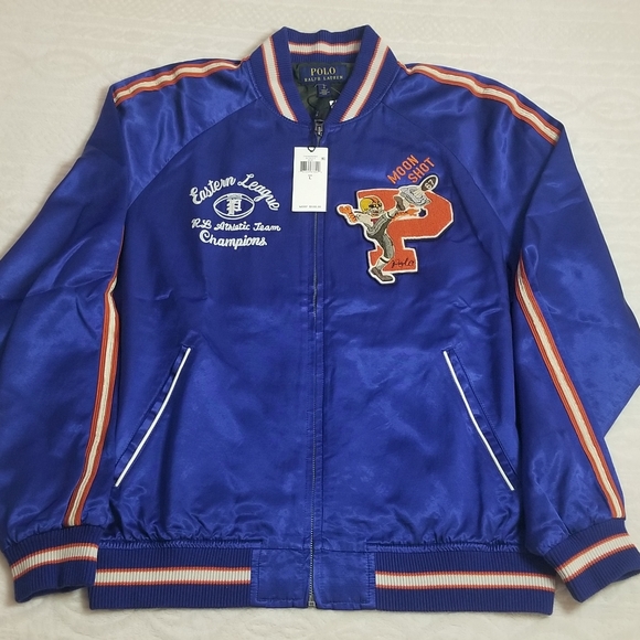 Polo Ralph Lauren Satin Souvenir Baseball jacket